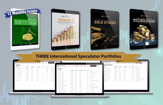 NASA Gold: Casey Research's International Speculator Gold Stock Research Service