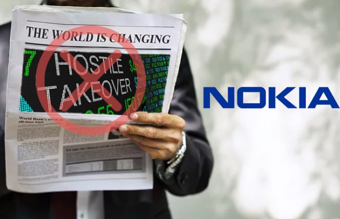 Nokia Declines to Comment on Rumored Hostile Takeover Attempt